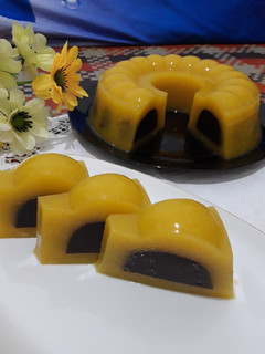 Foto resep Puding labu kuning inner coklat