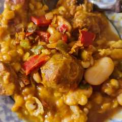 Una foto de Locro desgrasado