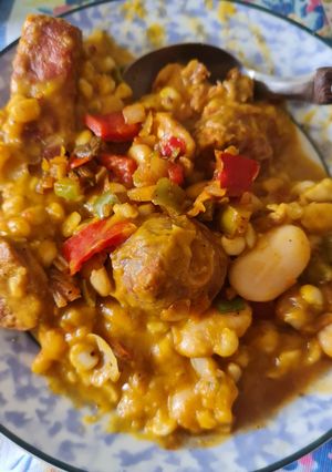 Una foto de Locro desgrasado