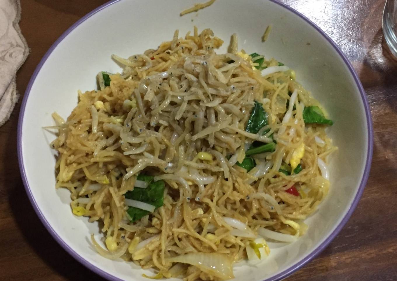 Bihun goreng special teri medan