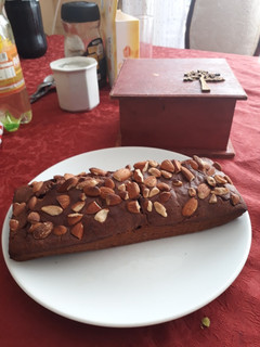 Una foto de Brownie chocoplatano