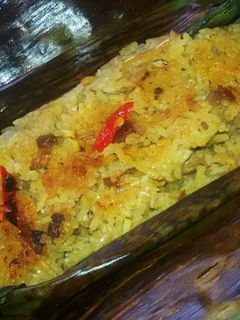 Foto resep Nasi Bakar Teri Ati Ampela