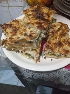 صورة لوصفة الرقاق باللحمة المفرومه