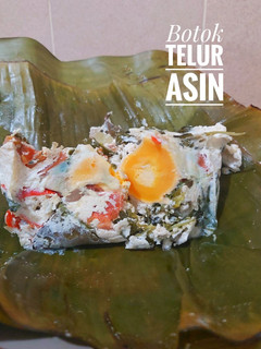 Foto resep Botok Telur Asin