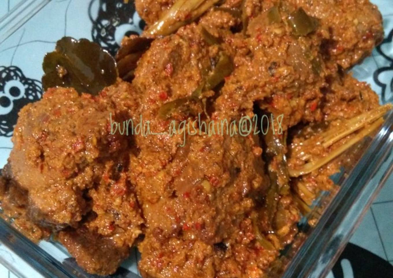 Rendang daging