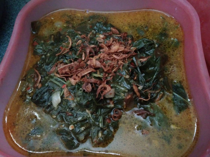 Bagaimana Membuat Gulai daun singkong, Enak