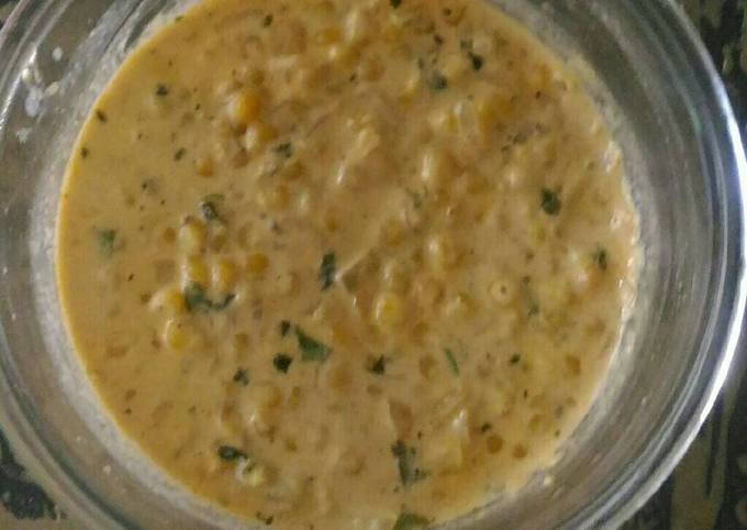 Methi Malai Corn Recipe By Tanvi Sharma Cookpad