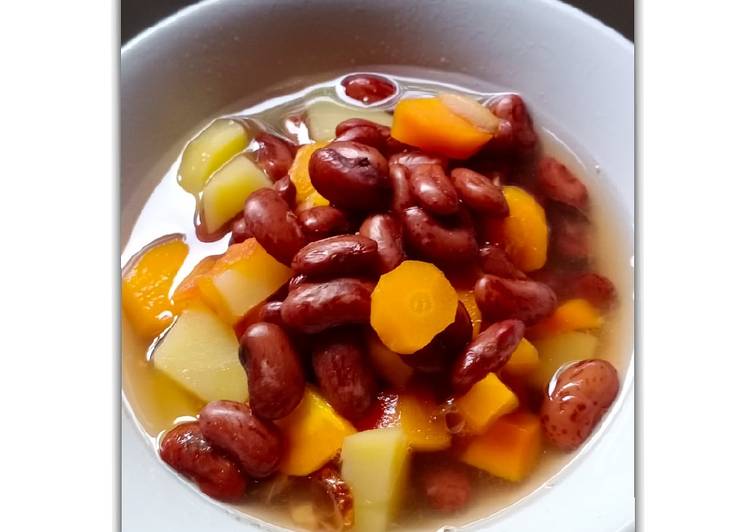 Bagaimana Memasak Sup Kacang Merah Jadi, mengenyangkan