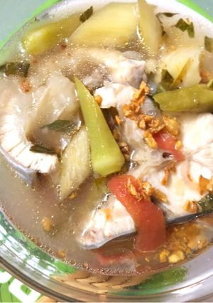 Hình của món Canh chua cá ba sa.