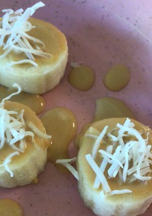A picture of 🥜🥥🍌 Peanut butter, coconut and banana bites.