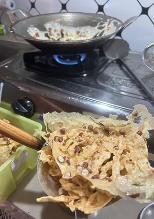 Foto resep Peyek (Rempeyek) kacang renyah