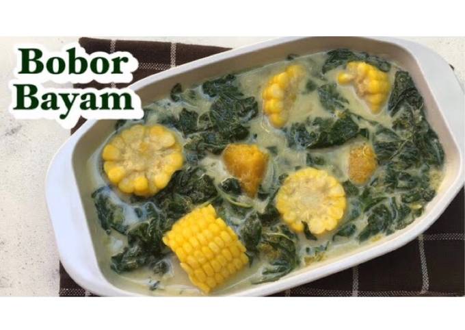 Resep Bobor Bayam Oleh Melisa Nindya Cookpad