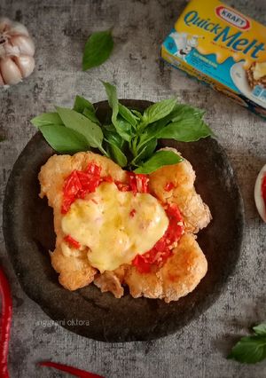 Foto resep Ayam Geprek mozarella