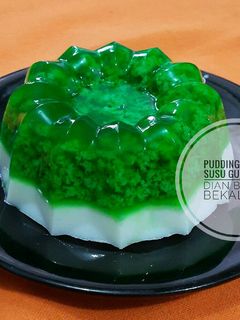 Foto resep Puding Lumut Susu Gurih😍👍👍👍