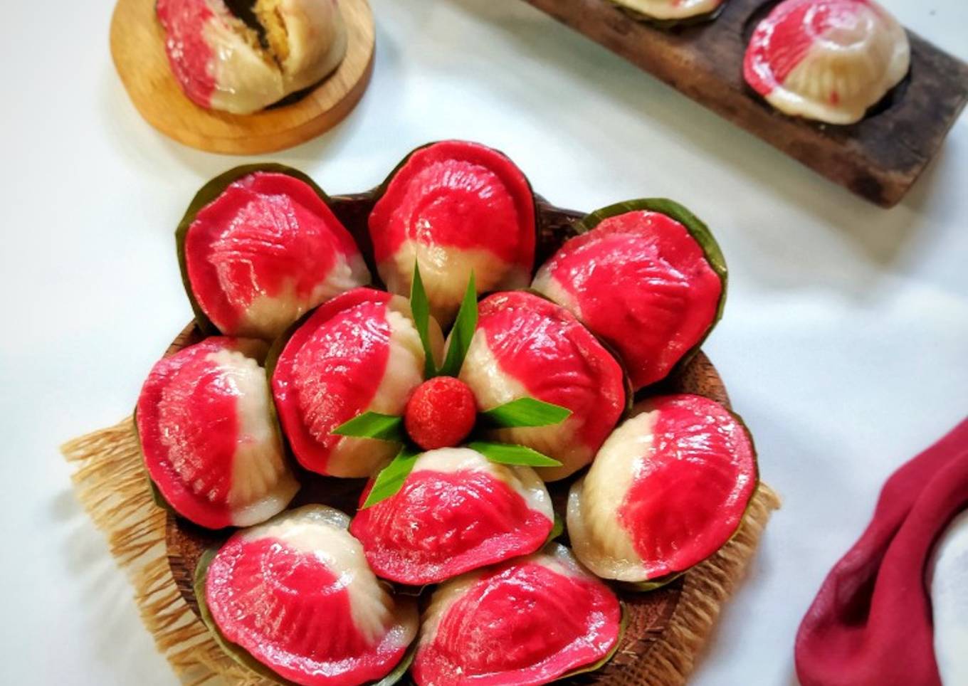 Kue Ku / Tok / Angku Merah Putih
