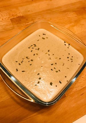 Tejszínes gombakrémleves recept fotója