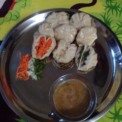 Tiranga momos A picture of Tiranga momos.