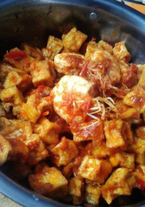 Foto resep ·○⊙Sambal Goreng Tahu Udang⊙○·