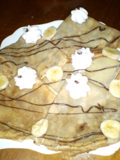 صورة لوصفة كريب حلوين