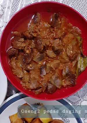 Foto resep Oseng2 Pedas Daging Sapi