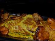 Une photo de omelette aux girolles