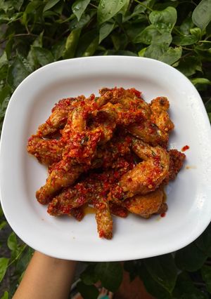 Foto resep Sayap ayam pedas