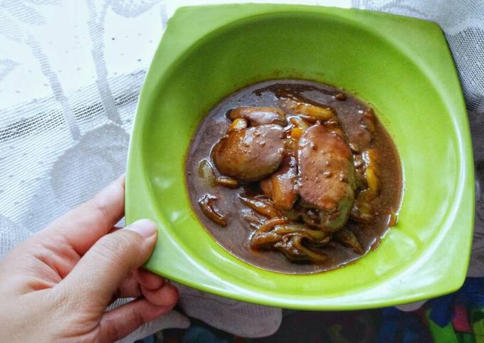 Chicken Liver in Sweet Soy Sauce