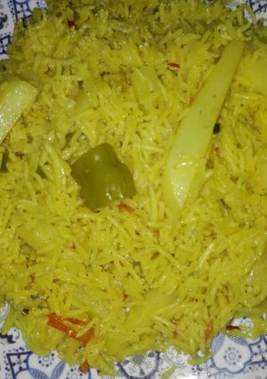A picture of Vegetable Rice.