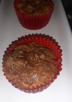 Una foto de Muffins de manzana y canela