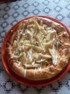 صورة لوصفة بيتزا اقتصادية 😋