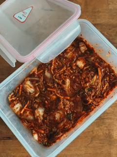 Foto resep Mak-kimchi (vegan friendly)
