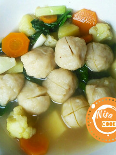 Foto resep 40. Sup Bakso Ikan