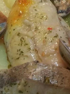 Una foto de Merluza al Azafrán