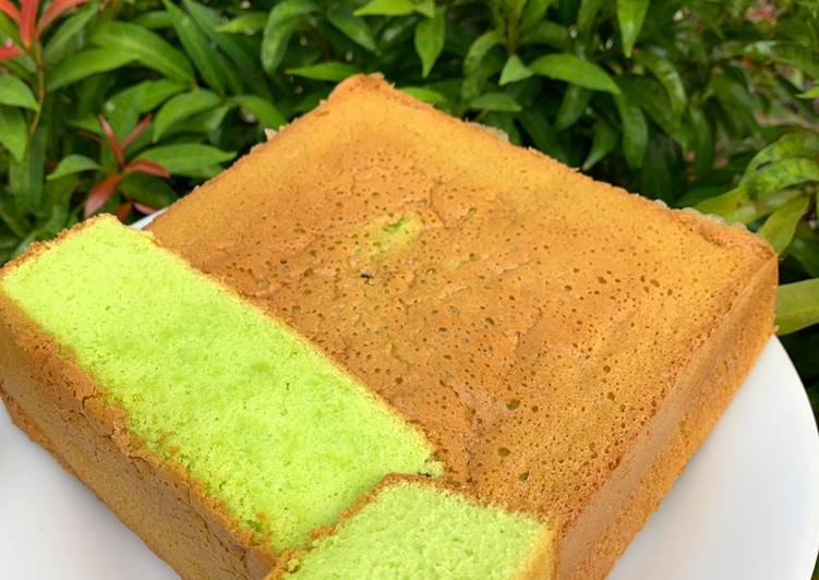 Resep Cake pandan, Lezat