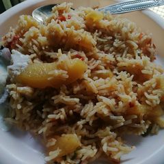 Aloo chawal A picture of Aloo chawal.