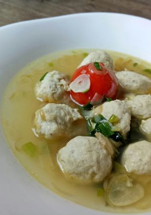 Foto resep Bakso Ayam No Tepung (debm /keto)