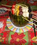 Barbacoa de frutas
