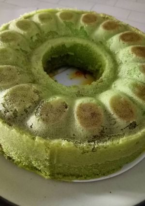 Foto resep Bolu Pandan rumahan telur 4