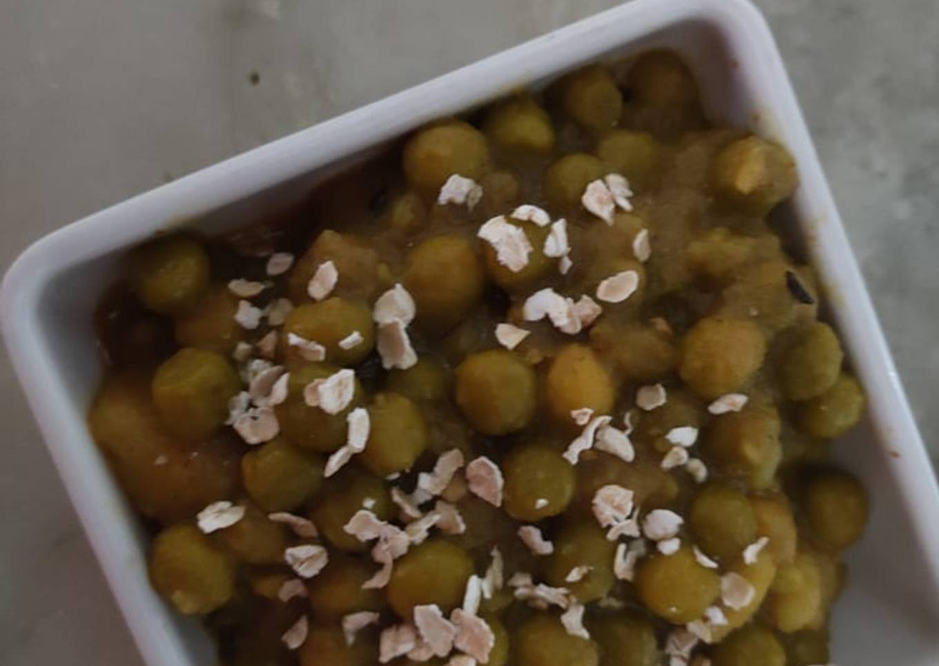 Matar chaat