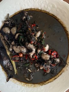 Foto resep Cumi Kuah Tinta Pedas
