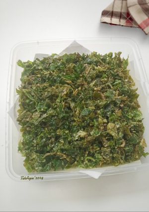 Foto resep Bayam crispy ala yoshinoya