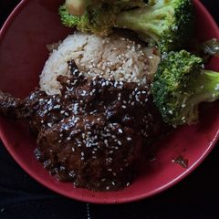 A picture of Bbq Korean beef!!.