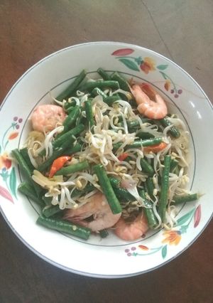 Foto resep Tumis kacang panjang