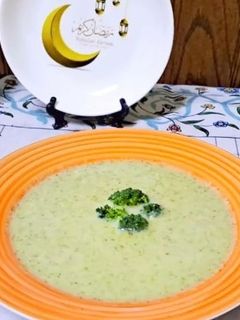 صورة لوصفة شوربة البروكلي