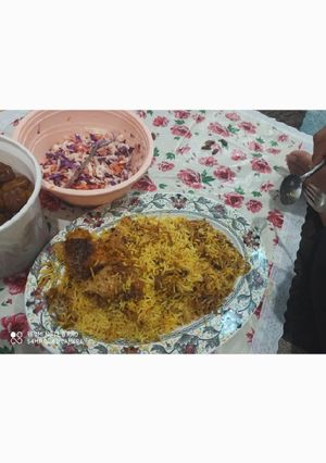 عکسی از دستور کلم پلو شیرازی