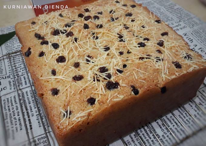 Langkah Mudah untuk Menyiapkan Bolu pisang keju, Sempurna