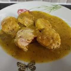 Una foto de Mini redondo de pollo a la naranja