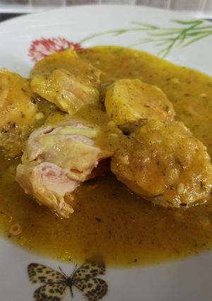 Una foto de Mini redondo de pollo a la naranja