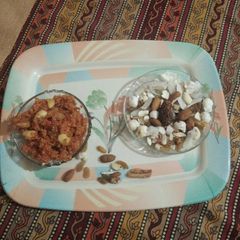 A picture of Gajar ka swadisht halwa yummy 😋.
