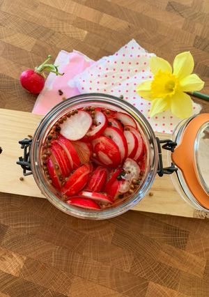 Une photo de ☆Pickles de Radis Roses☆